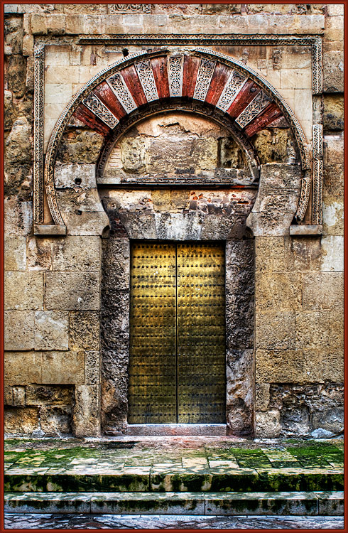 Puerta en la Mezquita de Córdoba
