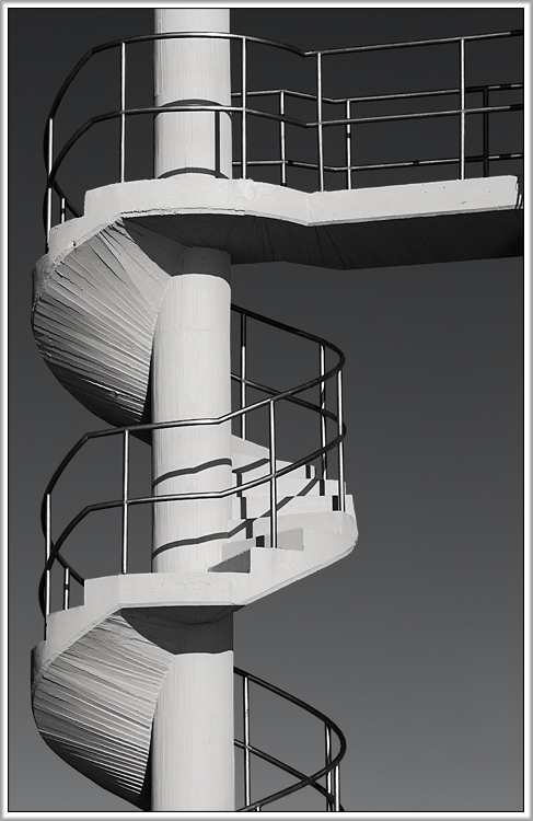 Escalera enrollada, fotografías Variopintas